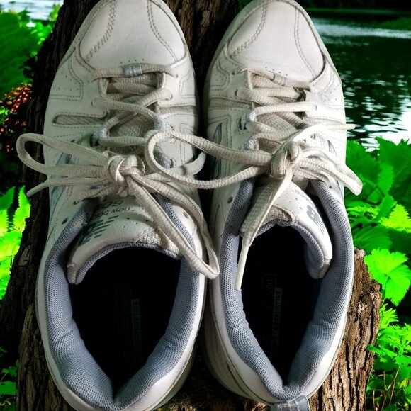 New Balance 608 V5 Women's Size 8 White Athletic Training Walking Shoes 11702 - Picture 6 of 8